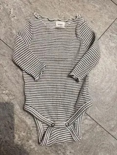 ※ eriel○°さま専用※【MONBEBE】ボーダーロンパース