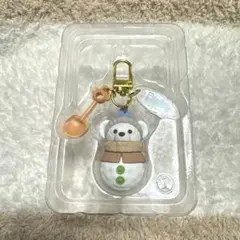 シークレットオブスノーウィーデイ 雪だるま チャーム ダッフィー