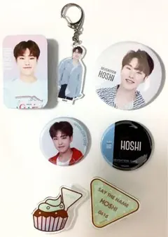 SEVENTEEN museum/cafe/POP UP 公式グッズ ホシ 7点