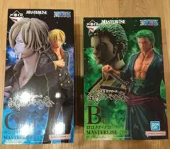 一番くじワンピース B賞ゾロ　 C賞サンジ