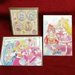映画　キミとアイドルプリキュア　特典セット　スペシャル色紙風カード　ポストカード