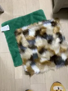 ファー素材クッションカバー 45x45cm