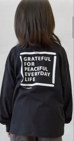 SALE。PEACEFUL LIFE L/S Tシャツ