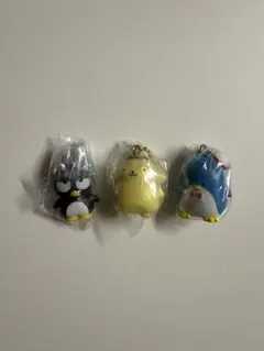 산리오 マスコットグミ 폼폼푸린 バツ丸 タキシードサム セット