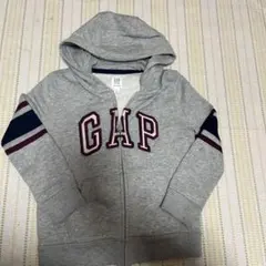 GAP キッズ パーカー S グレー
