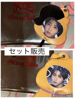 Stray Kids ハンクオッカ ランダム うちわキーホルダー 2種セット