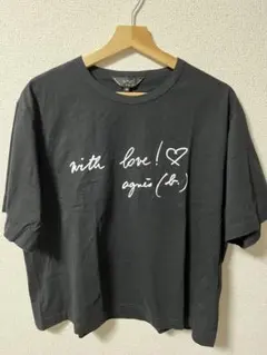 To b. by agnes b. ロゴプリントTシャツ ブラック 38のサムネイル