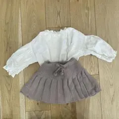80 トップス　スカートセット