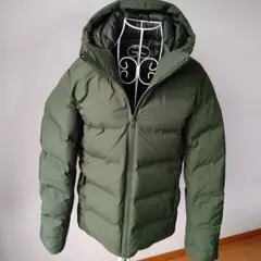 ユニクロシームレスダウン3DカットモデルグリーンS