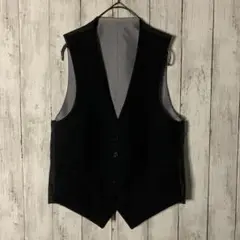 スーツベスト ブラック グレー