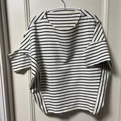 白黒　ボーダー Tシャツ Mサイズ