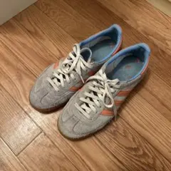 adidas Spezial グレー/オレンジ スニーカー