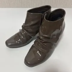 【Pitti】ピッティ ショート レインブーツ ブーティ ブラウン 22.5のサムネイル