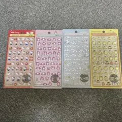正規品 ボンボンドロップシール サンリオ 4種 ミニ マイメロ シナモン キティ