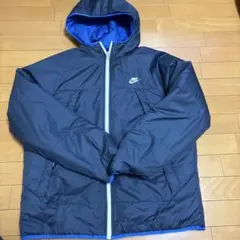 Nike フード付きリバーシブル　ジャケット ネイビー　ブラック　XL 美品