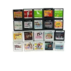 【メ1124-48】DS 3DSソフトまとめ売り20個動作確認済1部パッケージ有