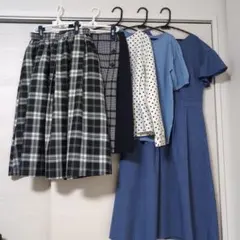 【5点まとめ売り】スカートワンピーストップスのサムネイル