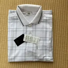 チェック柄 ポロシャツ M