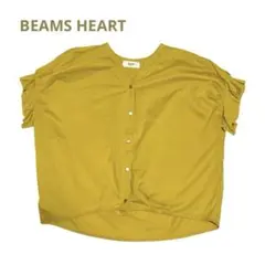 BEAMS HEART ビームスハート カーディガン 半袖 マスタード Freeのサムネイル