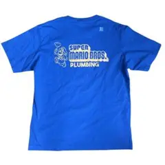 スーパーマリオブラザーズ UNIQLO Tシャツ ネイビー　Lサイズ　UT