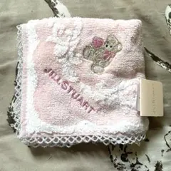 JILLSTUART ジルスチュアート テディベア ハンドタオル ピンク