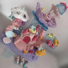 シルバニアファミリー ゆめいろマーメイドキャッスル　ゆうえんちシリーズ　人形付き
