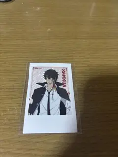 家庭教師ヒットマンREBORN!XANXUSカードステッカーコースター