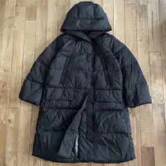 UNIQLO+JダウンロングコートジャケットジルサンダーLサイズフード