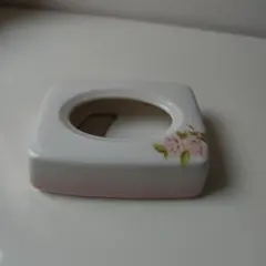 希少レア　イマン ダイアナローズ ポケットティッシュケース　陶器