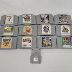 お*ん様 NINTENDO64 ゲームソフト 12個 振動パック