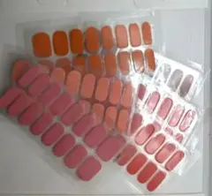 ネイルシール24枚セット 多色展開 後ろの写真もみてください!