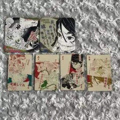鬼滅の刃 鬼滅の刃原画展 トランプ アートコースター 甘露寺蜜璃 伊黒小芭内