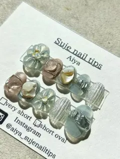 【54】オーダー専用ページ※即購入不可‼︎ニュアンスネイル　ショートオーバル