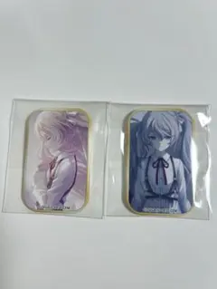プロセカ 初音ミク スクエア缶バッジ2種セット