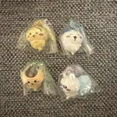 ちいかわビスケット　マスコット　うさぎ　ハチワレ　くりまんじゅう　モモンガ