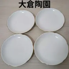 715)✿有田焼☆深川製磁☆白磁鶴彫刻皿☆ 破魔オマケ付き☆ - メルカリ