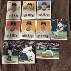 topps ジャイアンツ 10枚セット