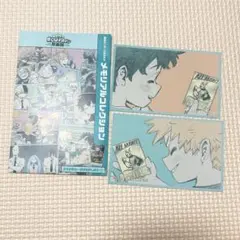 ヒロアカ原画展　メモリアルコレクション　緑谷出久　爆豪勝己