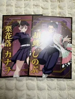 鬼滅の刃 胡蝶しのぶ 栗花落カナヲ ポストカードセット