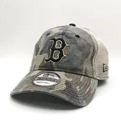 新品 NEW ERA レッドソックス 9FORTY 花柄 メッシュキャップ - メルカリ
