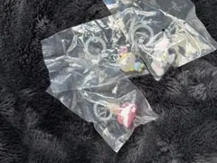 しろうさ、ウサハナ、マロンクリームめじるしアクセサリー