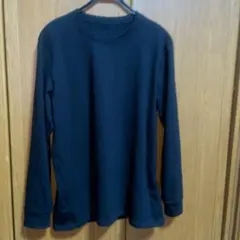 超極暖ヒートテッククルーネックT ブラック　XL 今期