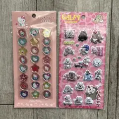 おはじきふうシール GALFY STICKERS 2点セット