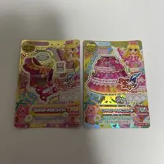 アイカツカード エンジェリージェミニトップス スカート 2枚セット 星宮いちご