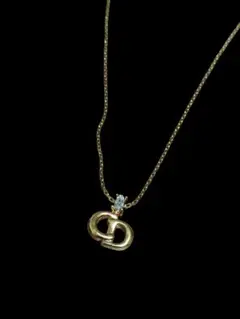 ChristianDior　ディオールCDロゴ　ゴールドネックレス　大値下げ！