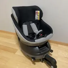 【良品】クルムーヴ　スマートLight ISO-FIX エッグショック　グレー