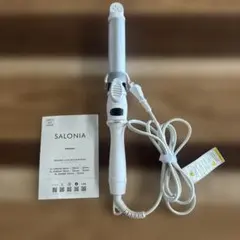 SALONIA セラミックカールヘアアイロンSL-008SW 32㎜