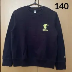 ユニクロ UT 長袖トレーナー 140 ポケモン ピカチュウ スウェット 黒