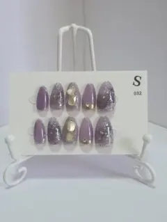 ☆ネイルチップ☆　Ｓ(Ｍ️)　No.032