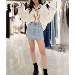ロイヤルパーティー アソートボーイフレンドシャツ オフホワイトのサムネイル